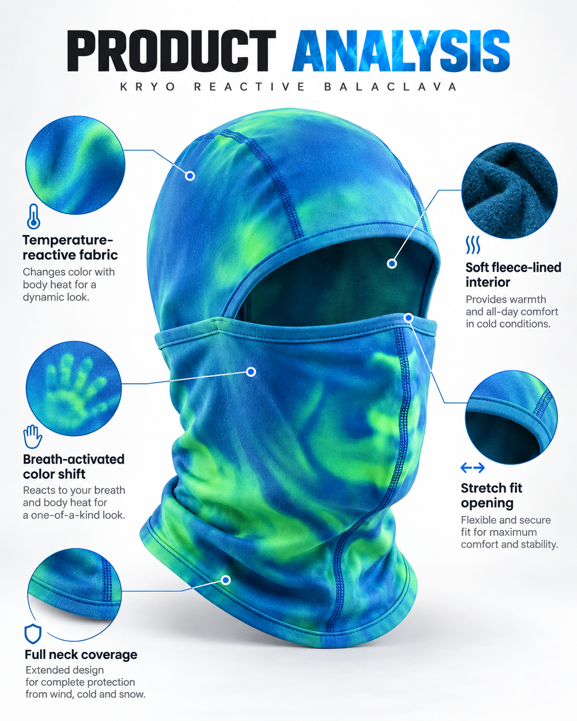 KRYO™ Heat-Reactive Balaclava